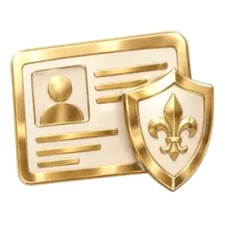 Secure identity card — GQbet